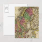 Carte Postale Suède et Norvège (Devant / Derrière)
