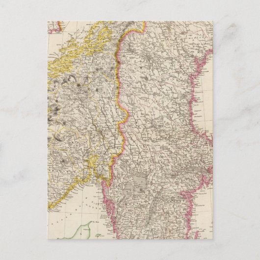 Carte Postale Suède et Norvège 7 (Devant)
