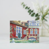 Carte Postale Suède, Paysage Traditionnel (Debout devant)