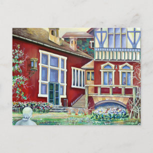 Carte Postale Suède, Paysage Traditionnel