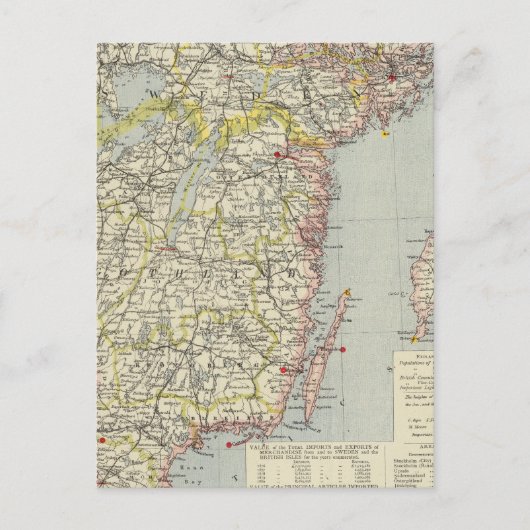 Carte Postale Suède, sud (Devant)