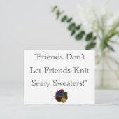 Carte Postale Sueurs effrayants ! (Debout devant)