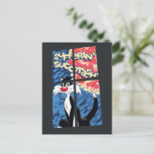 Carte Postale "Sufferin' Succotash" SYLVESTER™ Derrière la fenêt (Debout devant)