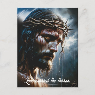 Carte Postale Suffering and Sacrifice Portrait 