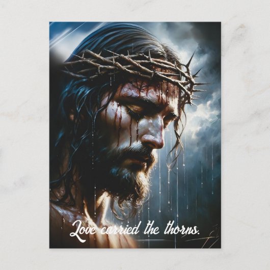 Carte Postale Suffering and Sacrifice Portrait  (Devant)