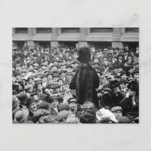 Carte Postale Suffragette Touche La Rue : début des années 1910