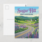 Carte Postale Sugar Hill USA (Devant / Derrière)