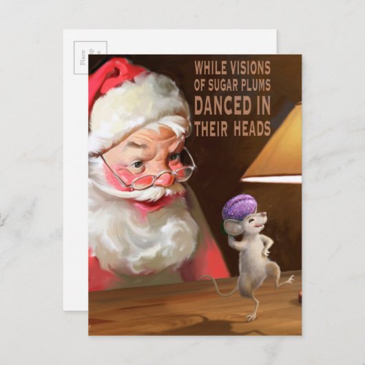 Carte Postale Sugar Plums (Devant / Derrière)