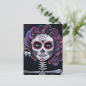 Carte Postale Sugar Skull Candy 2 (Debout devant)