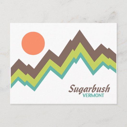 Carte Postale Sugarbush Vermont (Devant)