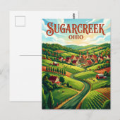 Carte Postale Sugarcreek USA (Devant / Derrière)
