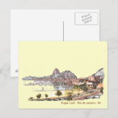Carte Postale SugarLoaf Rio (Devant / Derrière)