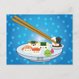 Carte postale Suhsi Platter