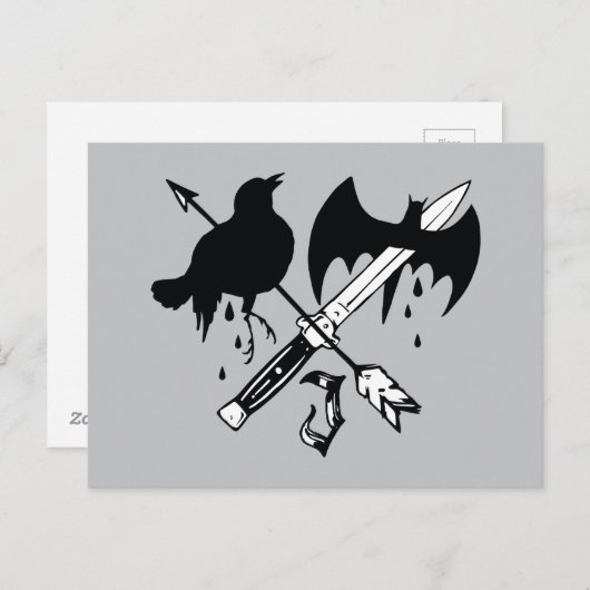 Carte Postale Suicide Squad | Icône (Devant / Derrière)