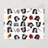 Carte Postale Suicide Squad | Katana Emoji Pattern (Devant)