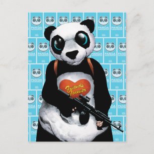 Carte Postale Suicide Squad Panda