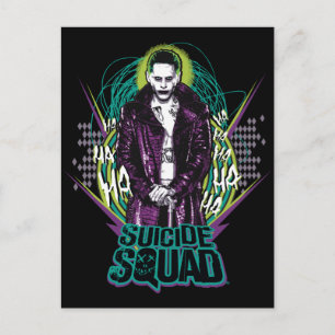 Carte Postale Suicide Squad Retro Rock Graphic