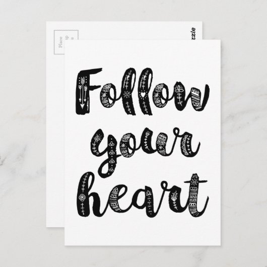 Carte Postale Suilow Your Heart (Devant / Derrière)