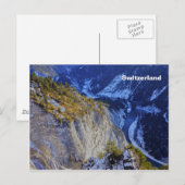 Carte Postale Suisse (Devant / Derrière)