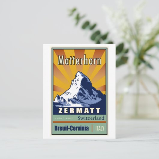 Carte Postale Suisse (Debout devant)