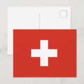 Carte postale suisse (Devant / Derrière)