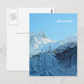 Carte Postale Suisse (Devant / Derrière)