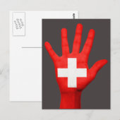 Carte postale suisse (Devant / Derrière)