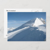 Carte postale Suisse (Devant / Derrière)