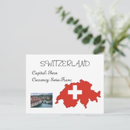 Carte Postale Suisse (Debout devant)