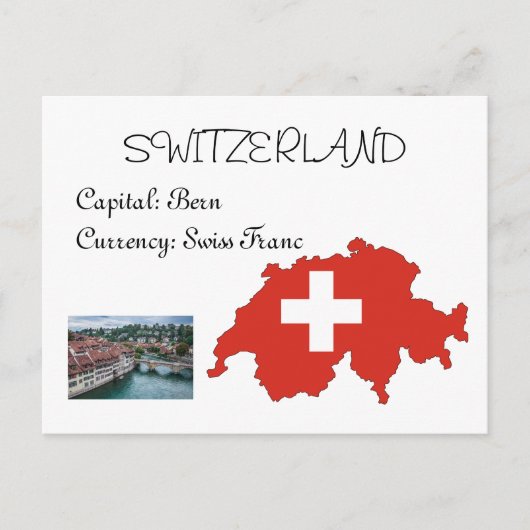 Carte Postale Suisse (Devant)