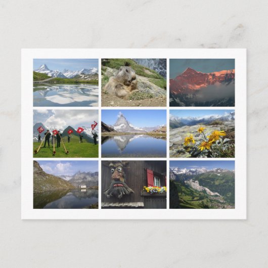 Carte Postale Suisse (Devant)