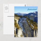 Carte Postale Suisse (Devant / Derrière)