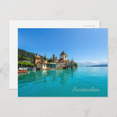 Carte Postale Suisse (Devant / Derrière)