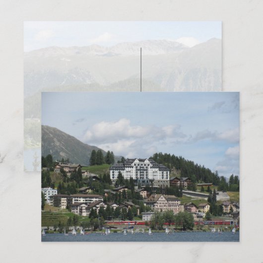 Carte postale Suisse (Devant / Derrière)