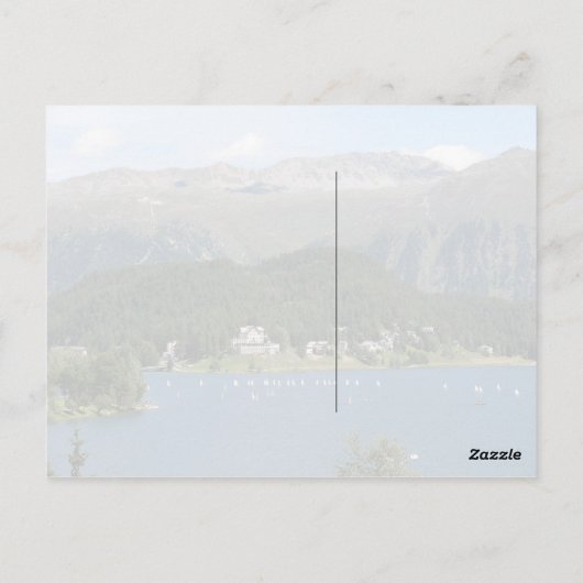 Carte postale Suisse (Dos)