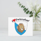 Carte postale suisse de Zurich (Debout devant)