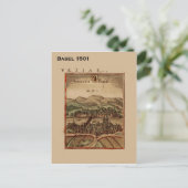 Carte Postale Suisse historique, Bâle 1501 (Debout devant)