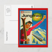 Carte Postale Suisse jungfrau (Devant / Derrière)