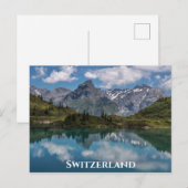 Carte Postale Suisse Lac Trubsee - Photo de voyage (Devant / Derrière)