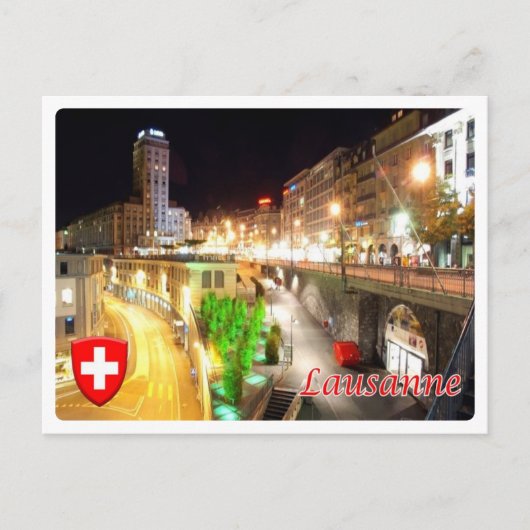 Carte Postale Suisse - Lausanne - (Devant)