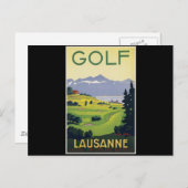 Carte Postale Suisse Lausanne (Devant / Derrière)