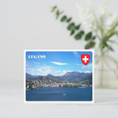 Carte Postale Suisse - Lugano - (Debout devant)