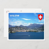 Carte Postale Suisse - Lugano - (Devant / Derrière)