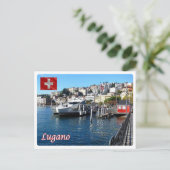 Carte Postale Suisse - Lugano - (Debout devant)