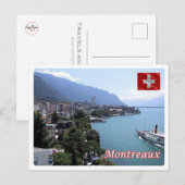 Carte Postale Suisse - Montreaux - (Devant / Derrière)