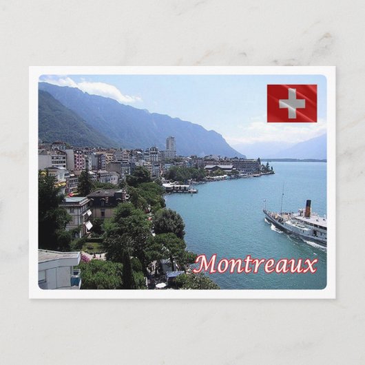 Carte Postale Suisse - Montreaux - (Devant)