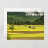 Carte Postale Suisse Tourisme Vintage voyage Ajouter (Devant / Derrière)