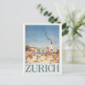 Carte Postale Suisse vintage - (Debout devant)