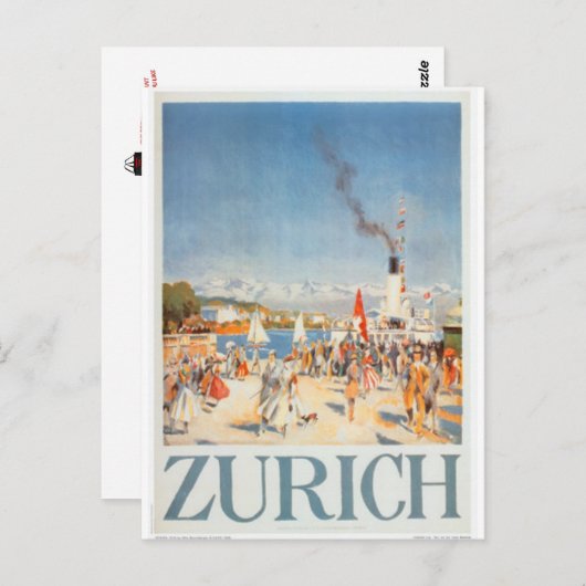 Carte Postale Suisse vintage - (Devant / Derrière)