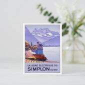 Carte Postale Suisse vintage - (Debout devant)